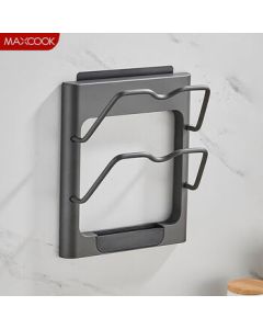 MAXCOOK Kitchen Pot Lid Holder, Space Aluminum Shelf, No Drilling Required MCZW9233