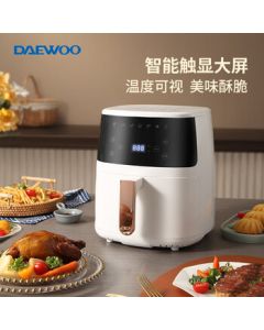 DAEWOO Air Fryer, No Need to Flip, 5L Oil-Free Electric Fryer for Home Use, DYKZ-5001E