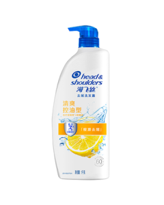 Head & Shoulders Anti-Dandruff Shampoo for Men & Women, Refreshing Oil Control 1KG, Volumizing Shampoo, JD Self-Operated