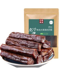 Chuan Nai Liang Pin Inner Mongolia Dried Beef Jerky Authentic Hand-Shredded Air-Dried Beef Strips Snack Vacuum Packed Bulk 500g Original Flavor