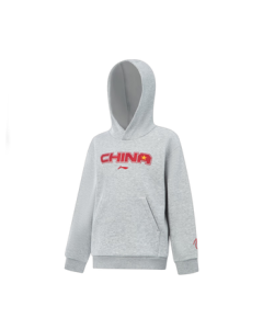Li Ning Fleece-Lined Hooded Sweatshirt for Teen Boys - New Winter 2025 Versatile and Comfortable Sports Top YWDV269
