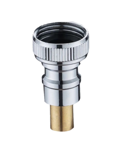 Keruier Washing Machine Faucet Shutoff Valve, Faucet Adapter 4-Part Threaded Water Pipe Connector, Anti-Leak Washing Machine Inlet Hose Anti-Drop Shutoff Connector Angle Valve