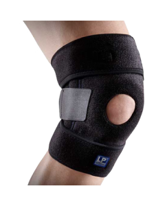 LP733CN Professional Breathable Sports Knee Brace with Dual Spring Support for Squats, Stabilizing Patella and Meniscus, Strong Load Reduction, One Size Fits All
