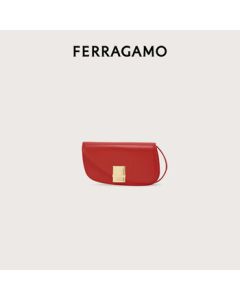 Ferragamo Women's Red Shoulder Bag 0775018 Gift for Girlfriend