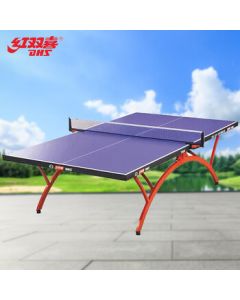 Double Happiness Indoor Standard Small Rainbow Competition Table Tennis Table Home Ping Pong Table T2828