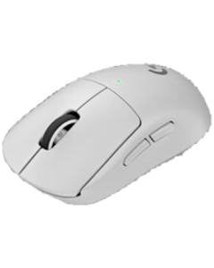Logitech GPW3 Wireless Gaming Mouse (3rd Gen) - Professional Esports Grip, 60g Lightweight, White - Upgraded 8KHz, 88G, 888IPS for CS2/Valorant/LoL
