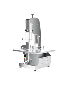 Donper JG-310 Commercial Bone Saw Machine, High-Power Meat Bone Cutter for Fish, Pork Trotters, Beef Ribs, Frozen Meat, Electric Beef Bone Saw (Tabletop Carbon Steel)