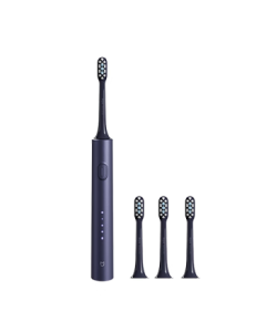 MiJia Xiaomi Electric Toothbrush T302 for Adults/Students, 4 Cleaning Modes, 150-Day Battery Life, 4 Brush Heads, Blue-Black [Mid-Autumn Festival Gift]