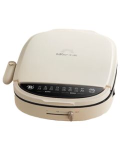 Bear Electric Pancake Maker DBC-E17L2, Multifunctional Home Use Double-Sided Heating Deepened Detachable Plates for Baking, Pancakes, and Waffles