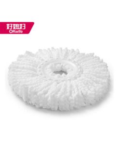 OKwife Rotating Mop Head - Universal Original Replacement Cotton Head (1-Pack)