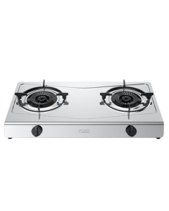 Vanward [ITB91·No Drilling Required] Gas Stove LPG Cooktop 5.0kW High Power Stainless Steel Double Burner Gas Stove for Home Use