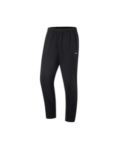 Li Ning Woven Quick-Dry Sports Pants for Men, 4-Way Stretch Running Breathable Workout Long Pants AYKV483