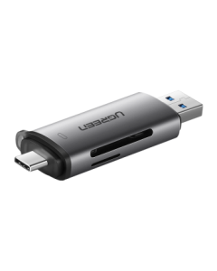 UGREEN USB/Type-C 3.0 High-Speed Card Reader SD/TF All-in-One Compatible with Computer/Tablet/Phone/iPhone 16/15 Action Camera Drone CCD Surveillance