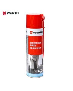WURTH Rubber & Plastic Care Silicone Spray - 500ML Window Seal Protector 0893221 Custom Bottle