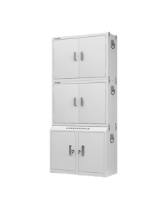 NHZHIW Mobile Phone Shielding Cabinet 5G Signal Shielding Cabinet Exam Room Conference Electronic Product Storage Cabinet Double Section 40 Compartments + Middle Base Cabinet