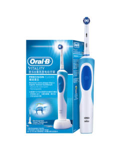 Oral-B Electric Toothbrush for Adults Men Women D12 Clean & Clear Daily Cleaning (1 Brush Head Included) Round Head - JD Best Seller, Birthday Gift for Boyfriend/Girlfriend, Mid-Autumn Gift