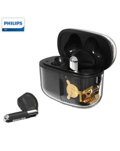 PHILIPS Wireless Bluetooth Earbuds with Noise Cancellation, Non-In-Ear Music Earbuds, Random Color TAT1168