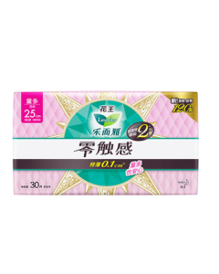 Laurier Flower King [Dad's Inspection] Zero-Touch Ultra-Thin Daily Sanitary Pads 25cm 30pcs Menstrual Pads JD Self-Operated