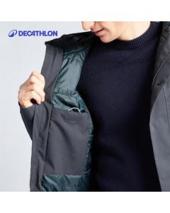 Decathlon Sailing Jacket Outdoor Windproof Coat Autumn Winter ODT3 Black Gray S-4711412