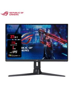 ASUS ROG 27-inch Gaming Monitor Fast IPS Overclocked 170Hz G-SYNC Compatible 1ms GTG HDR400 Tripod Screw Hole Swivel Height-Adjustable Stand XG276Q