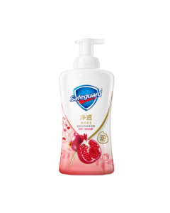 Safeguard Refreshing Foaming Body Wash Pomegranate Scent 500g with Fruit Acid, Long-Lasting Fragrance, Unisex