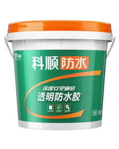 Kesun (CKS) Transparent Waterproof Adhesive No-Tile-Breaking Waterproof Coating for Bathrooms, Window Sills, and Exterior Walls Leak Repair Material (5KG)