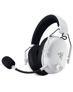 Razer BlackShark V3 Wireless Over-Ear Esports Gaming Headset - Triple Mode, THX Audio, Detachable Mic, Delta EQ Tuning, CSGO, PUBG, White