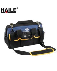 HAILE Multi-functional Thickened Waterproof Tool Bag HT-YB2, Durable Electrician/Maintenance, 15-Inch