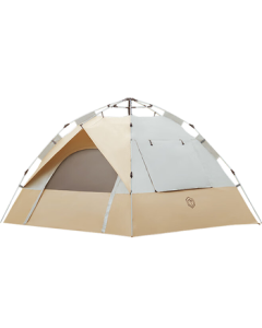JD Park Quick-Open Tent 4㎡ Outdoor Camping Tent with Automatic Pop-Up and Storage, Spacious for 3-4 People, Sun and Wind Protection