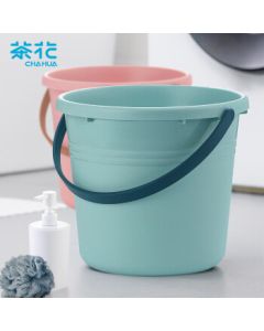 CHAHUA 14.4L Large Plastic Bucket for Water Carrying, Laundry, Foot Soaking, Car Washing, Water Storage, and Thickened Mop Bucket