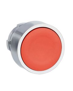 Schneider Electric Domestic XB2B Series Reset Button Head (Flat Head) Red ZB2BA4C