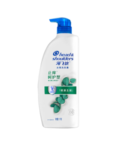 Head & Shoulders Anti-Dandruff Shampoo for Men & Women, Itch Relief & Care 1KG, Scalp Soothing Shampoo, JD Self-Operated