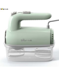 Bear (Bear) Electric Hand Mixer, Home Use Mini Whisk for Eggs, Cream, and Milk Foam, Handheld Baking Egg Beater with Storage Box DDQ-B01F7