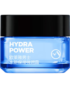 L'Oreal Men's Hydra Energetic Hyaluronic Acid Moisturizing Cream 50ml | 6X Deep Hydration | Strengthening & Repairing