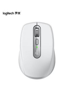 Logitech MX Anywhere 3S Enterprise-Grade Wireless Bluetooth Mouse | Portable Office Mouse | Fast Charging & Long Battery Life | Space Silver