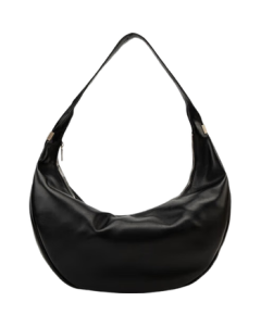 Calvin Klein Stylish and Elegant Commuter Crescent Bag, Wrinkled Retro Large CK Women's Bag, Underarm Bag 4F3009G
