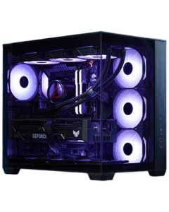 ASUS Neptune Black Panoramic Seaview Chassis Type-C Version/Dual-Chamber Design/Supports 360mm Liquid Cooling/Tool-Free Disassembly/Supports Up to 10 Fans