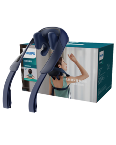 PHILIPS Neck Massager, Shoulder Massager with Shiatsu Kneading for Neck, Back, Legs, and Waist, Gift for Men, Women, Elders on Holidays, Model 5202N