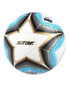 STAR 3000 Size 5 Professional Match Standard Football - New Heat Bonded, Durable, FIFA Certified (SB165FTB)