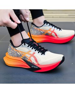 ASICS Men's Running Shoes MAGIC SPEED 4 Cushioned Comfort Lightweight Breathable Low-Top Sports Shoes 40.5