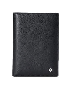 Samsonite Men's Business Card Holder Fashion Multi-functional Genuine Leather Passport Case Gift Set for Men's Birthday TK8