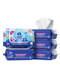 Vinda Wet Toilet Paper [Recommended by Sun Yingsha] Family Pack 80 Sheets * 5 Packs RO Pure Water Dopamine Toilet Wet Wipes