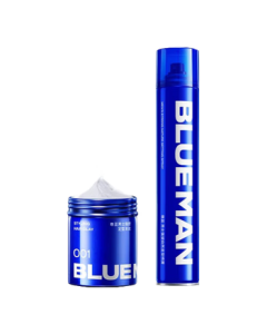 Zunlan Men's Styling Hair Gel Set (Hair Spray + Hair Clay) Long-Lasting Styling Gel Water Dry Glue Hair Wax