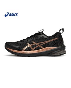 ASICS Women's Durable Breathable Running Shoes GEL-ANCHOR Black/Pink Size 38