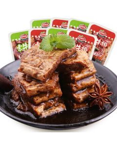 Koushuiwa Vegetarian Steak Mixed Flavor 500g Hand-Shredded Soy Protein Snack Vegetarian Gift Pack