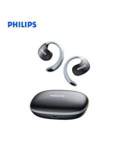 PHILIPS Bluetooth Headphones Bone Conduction Concept True Wireless Open-Ear Headphones Black/Beige Color Random TAT2708