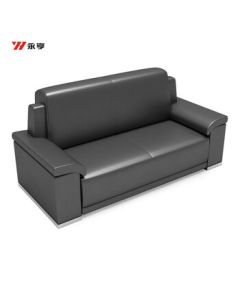 YONGHENG Office Sofa YH21800032 Black 2100*850*840mm (Unit: Set)
