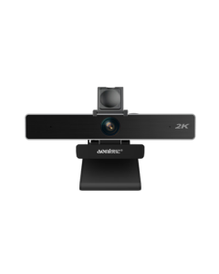 Aoni Conference Camera, 2K HD Webcam with Wide Angle for Video Meetings, USB Computer Camera with Built-in Noise Reduction Microphone, C90Pro
