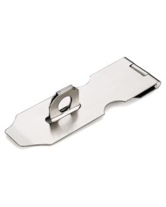 Duo Stainless Steel Latch Bolt Hook Lock for Door, Security Door Hook, Door Bolt, Hasp, Padlock Hook, 5 Inch (107mm)