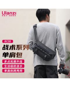 ulanzi BC08 Tactical Series Photography Shoulder Bag Crossbody Camera Bag Portable Video Bag DSLR Mirrorless Digital Camera Storage Bag Handheld Casual Bag Commuter Bag